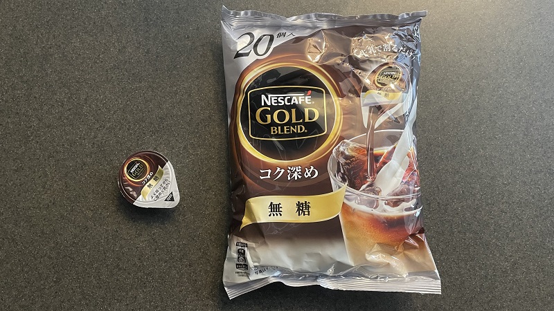 新品本物】 ネスカフェ ゴールドブレンド コク深め 無糖 ポーション 4袋